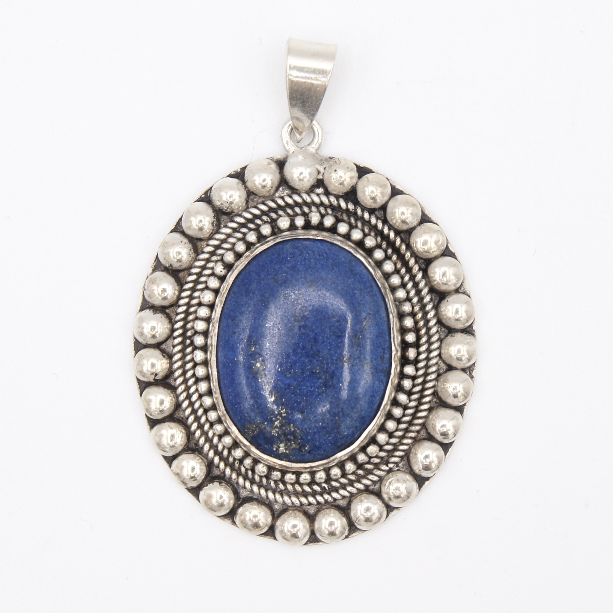 Silver & Lapis Pendant