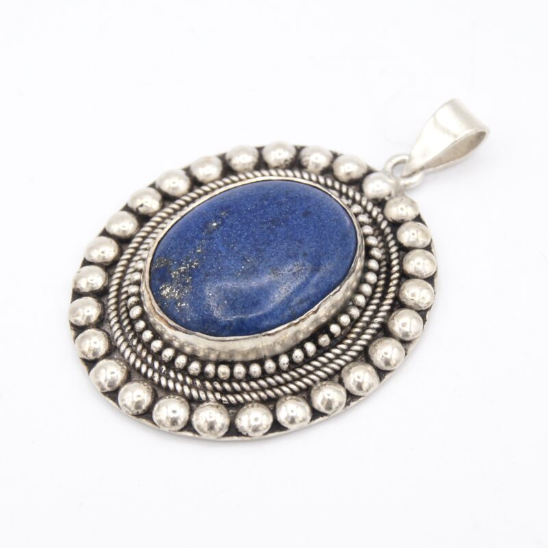 Silver & Lapis Pendant