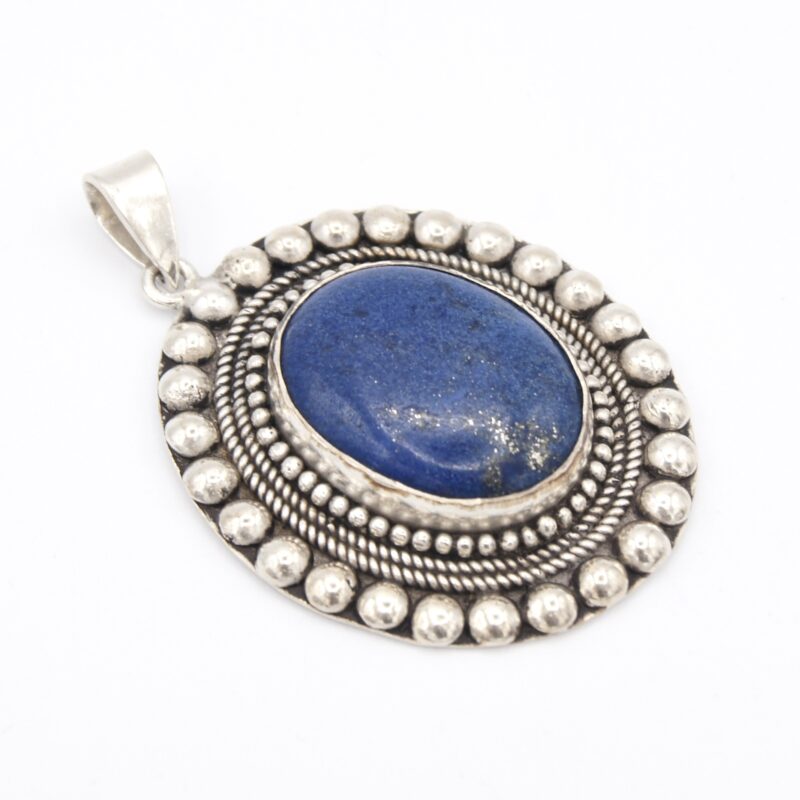 Silver & Lapis Pendant