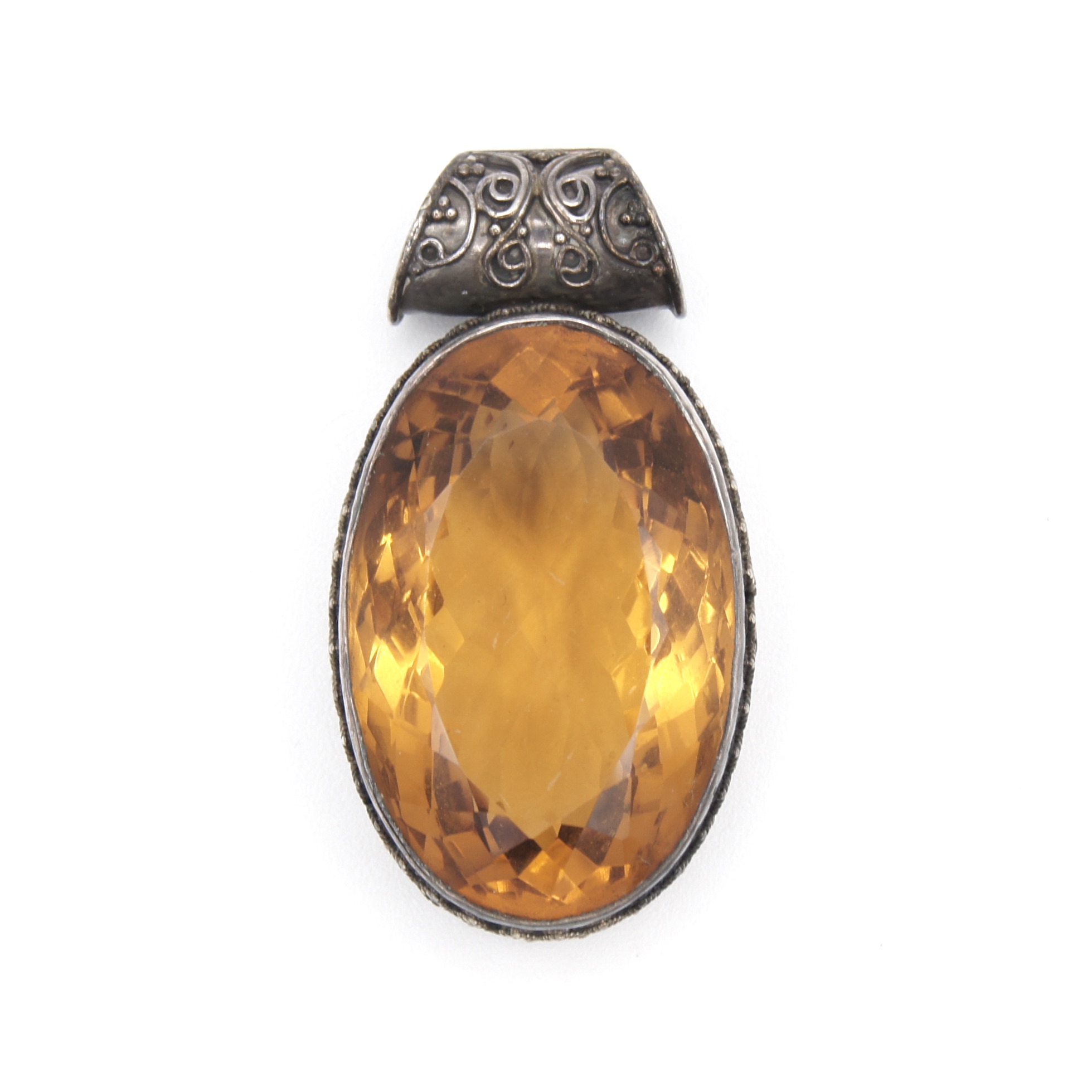 Silver & Quartz Pendant