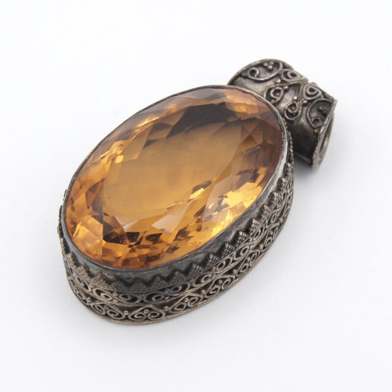 Silver & Quartz Pendant