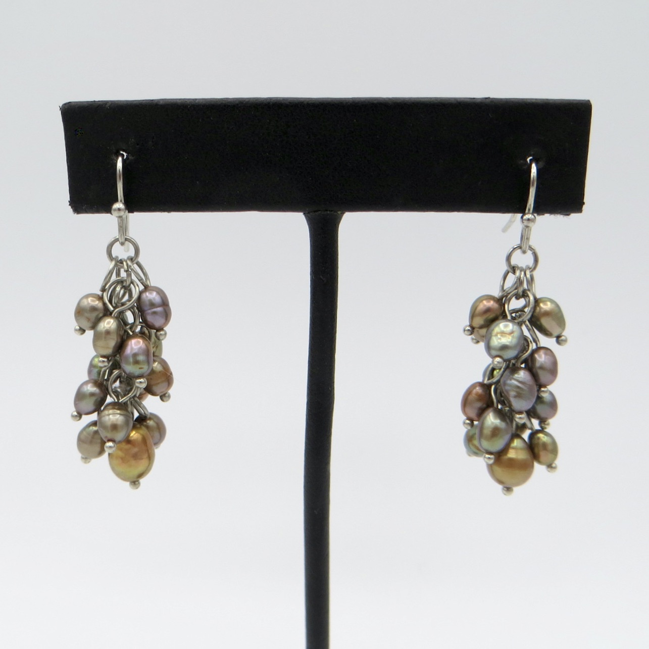 Silver & Freshwater Pearl Earrings