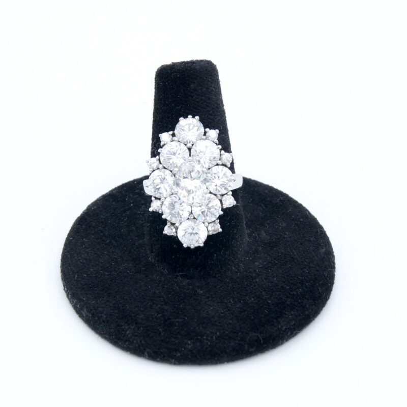 Sterling Silver & Crystal Ring