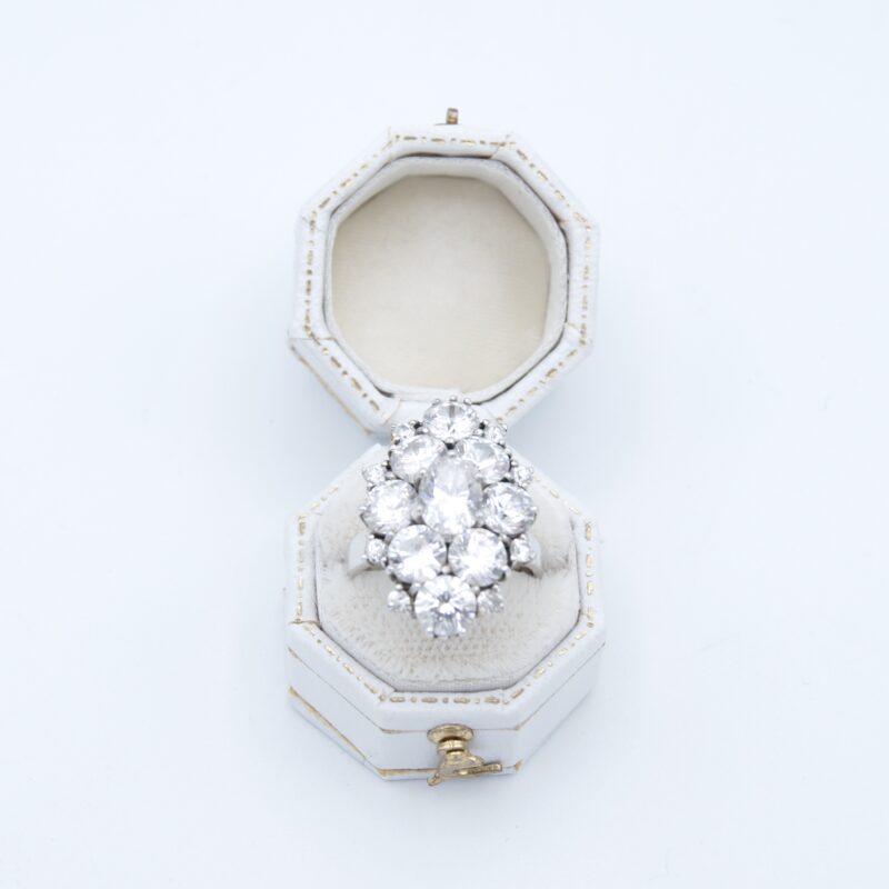 Sterling Silver & Crystal Ring