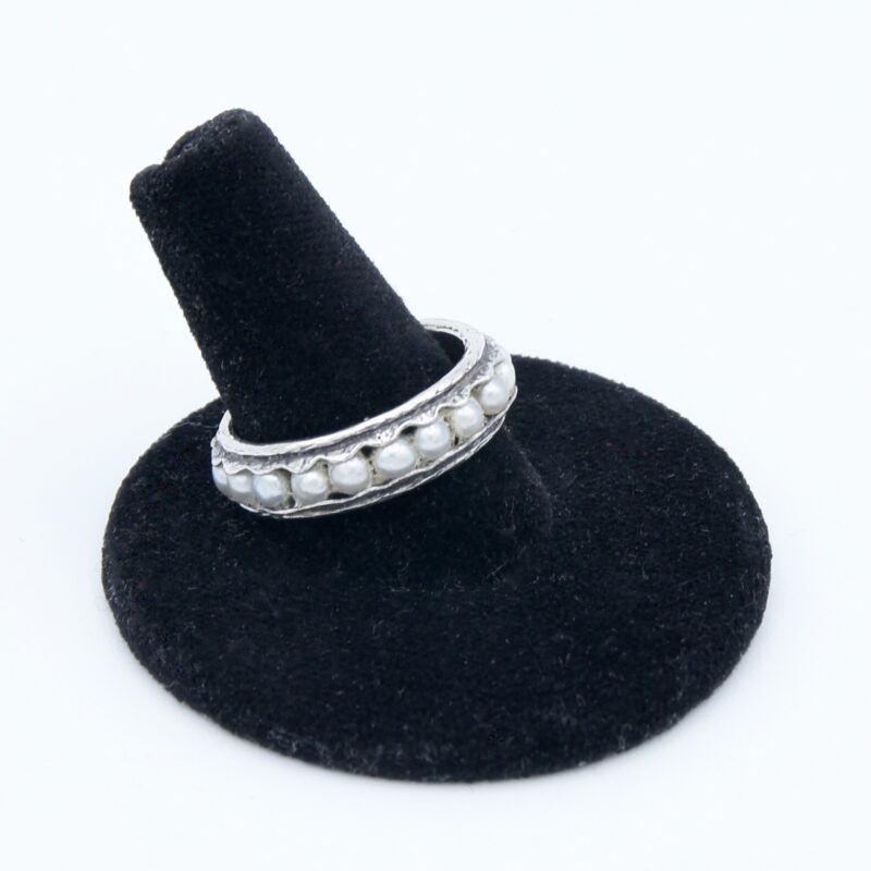 Silver & Pearl Band