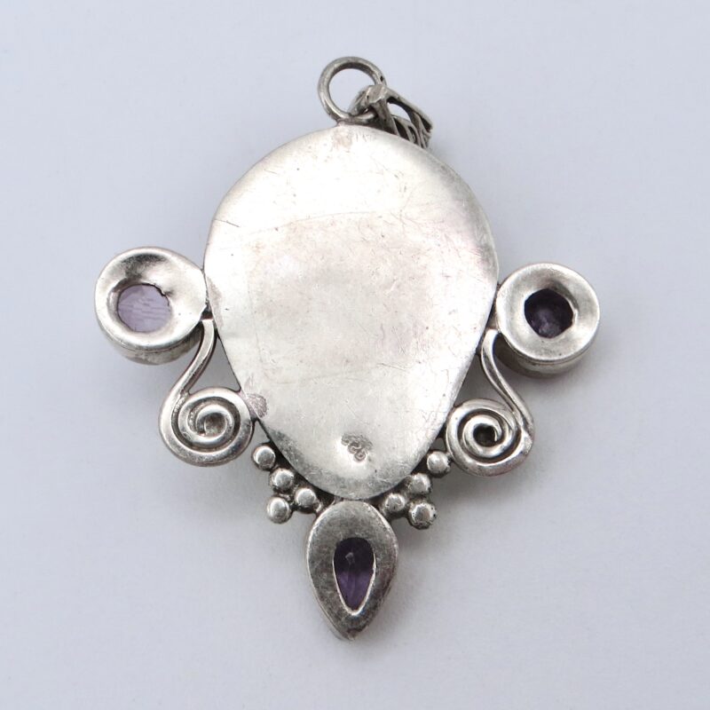 Figural Silver Pendant