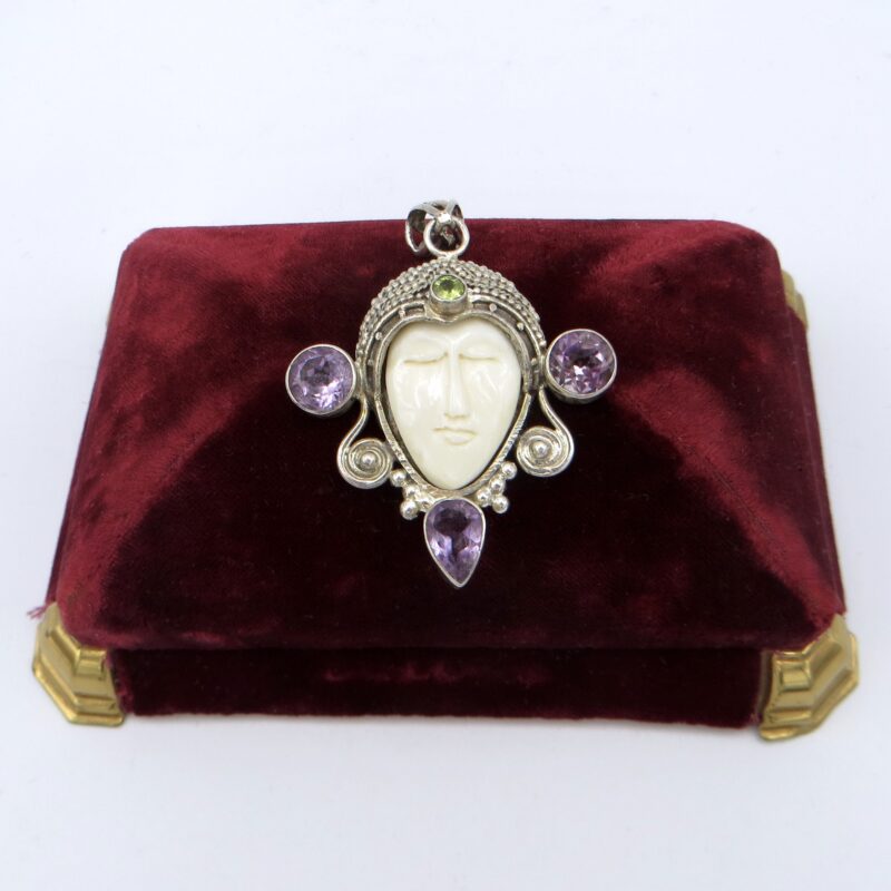 Figural Silver Pendant