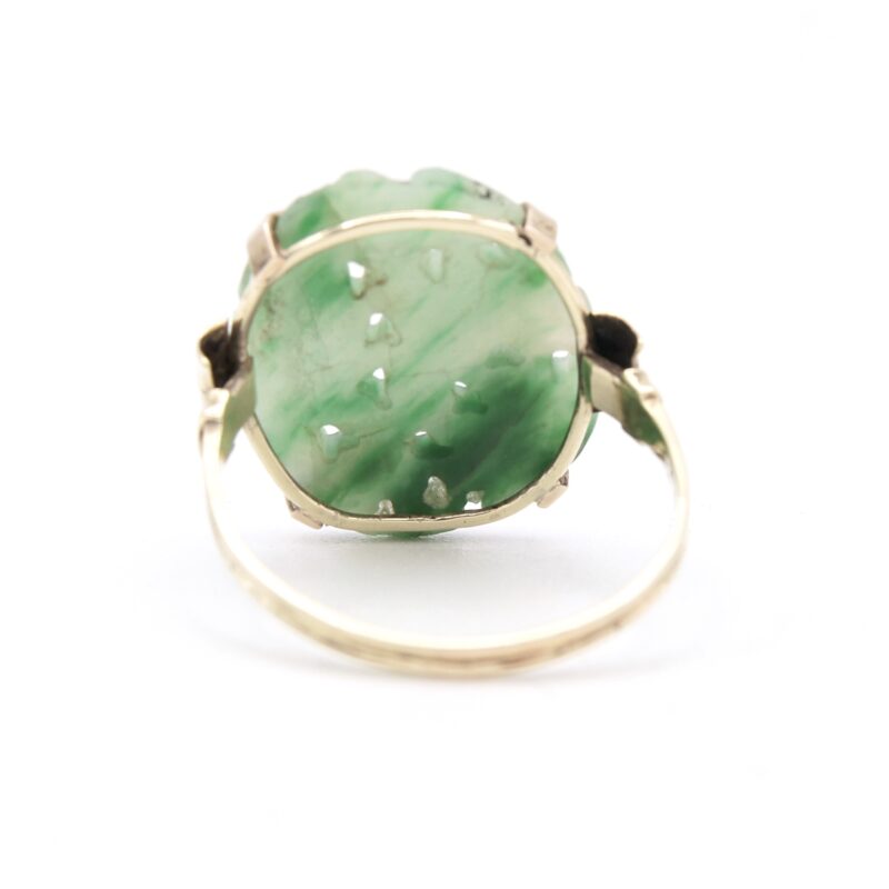 14kt Gold & Jade Ring