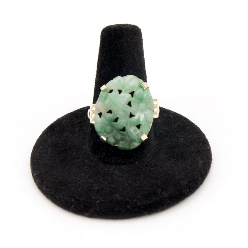 14kt Gold & Jade Ring