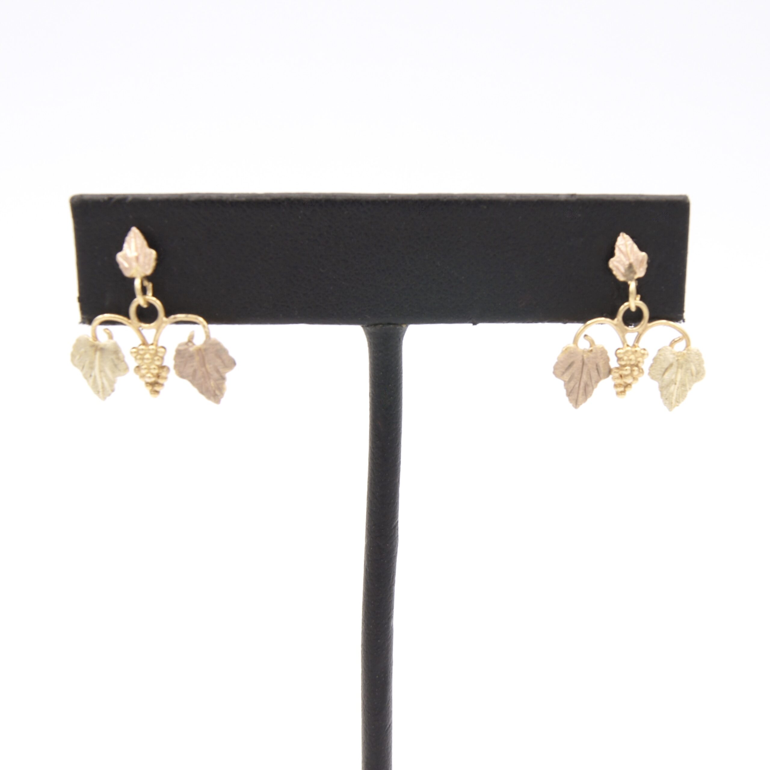 12kt Black Hills Gold Earrings