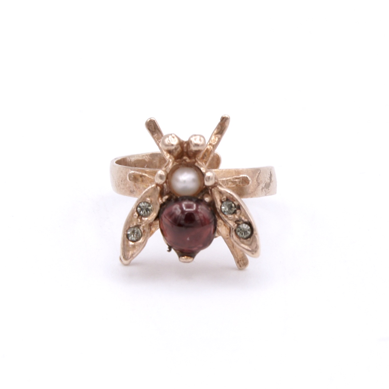 Garnet Insect Ring