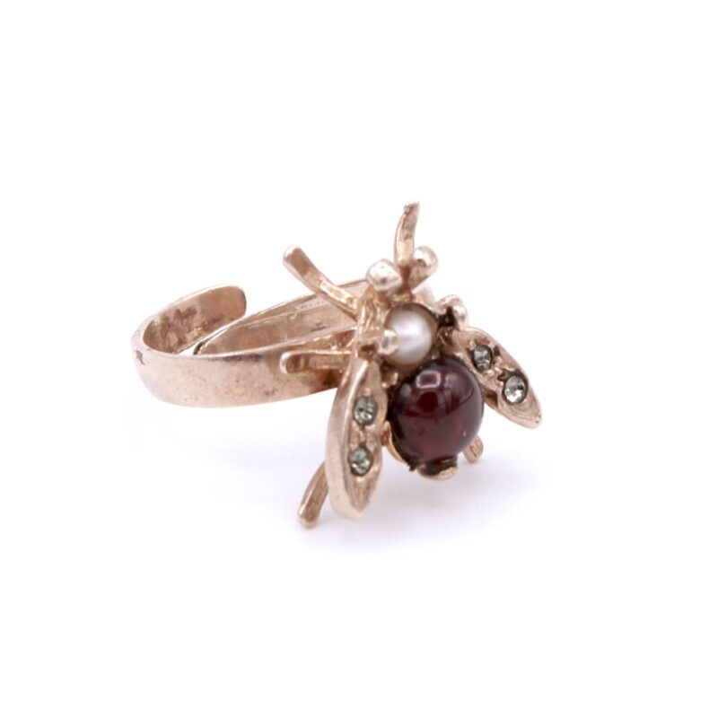 Garnet Insect Ring