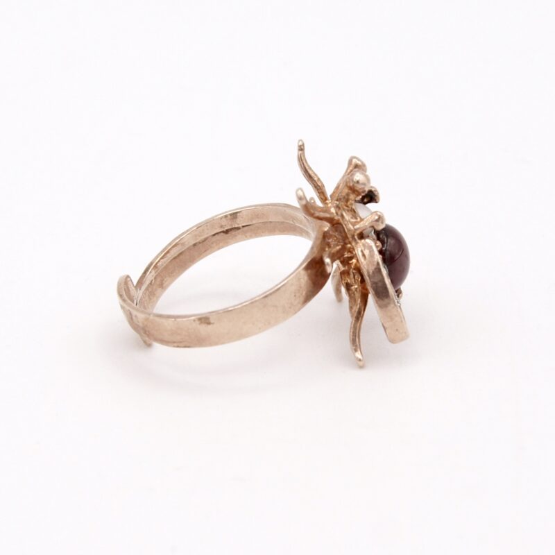 Garnet Insect Ring