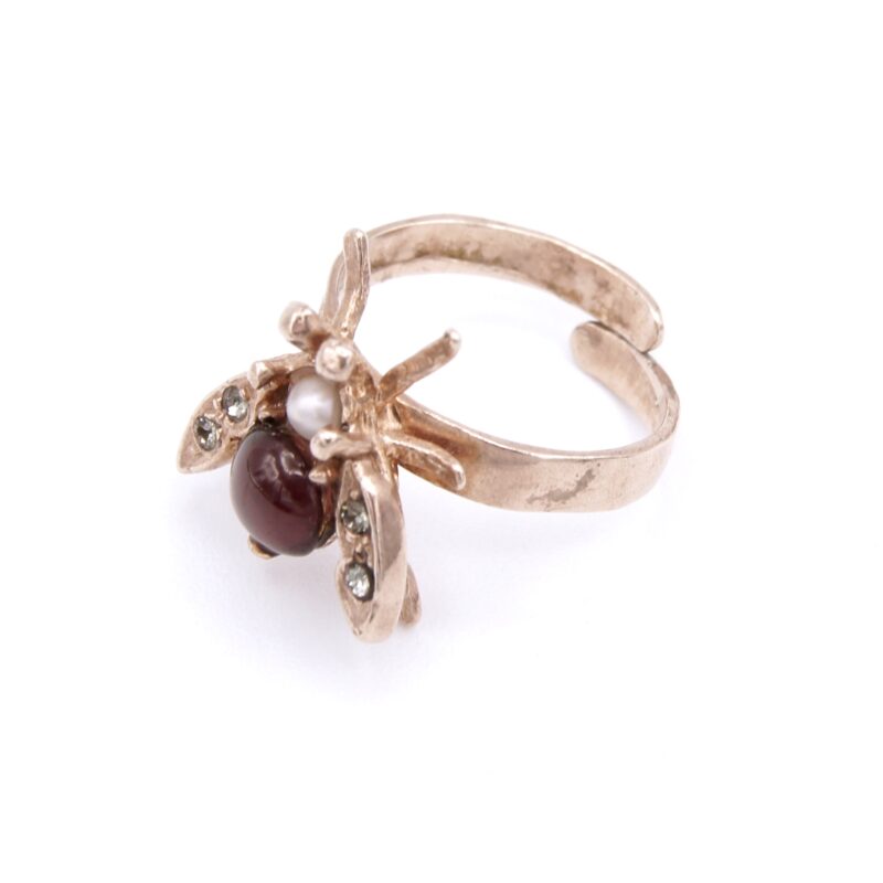 Garnet Insect Ring