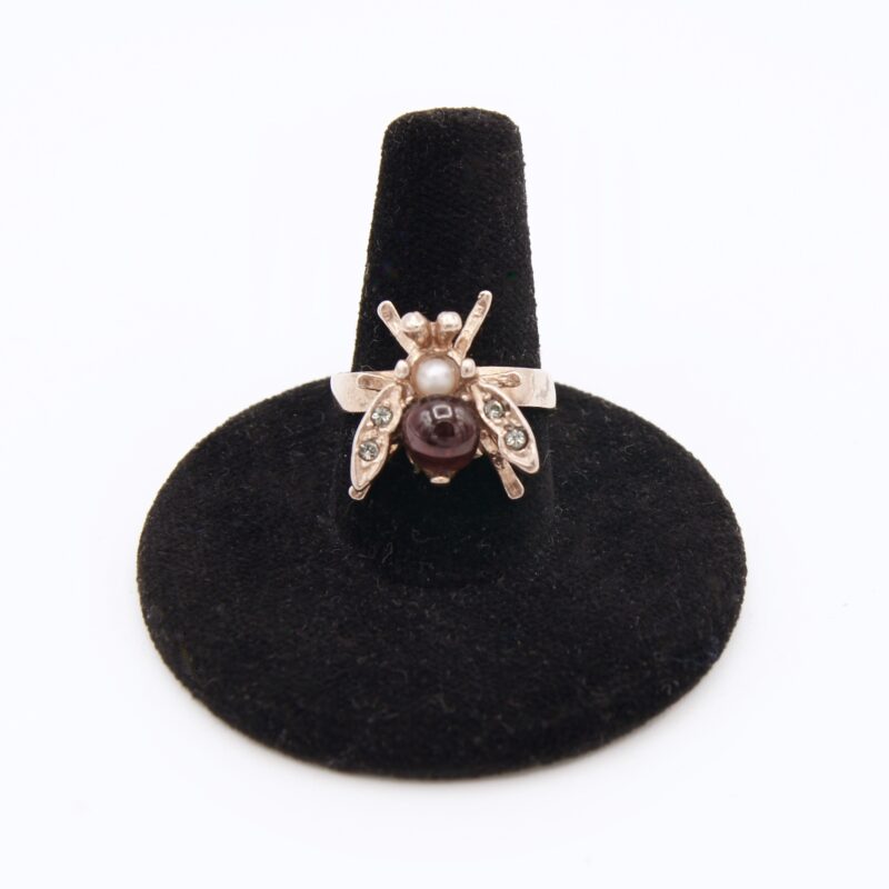 Garnet Insect Ring