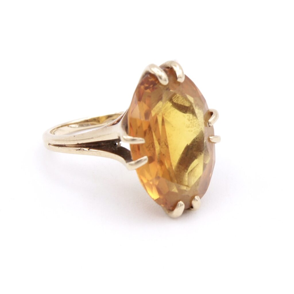 10kt Gold & Citrine Ring