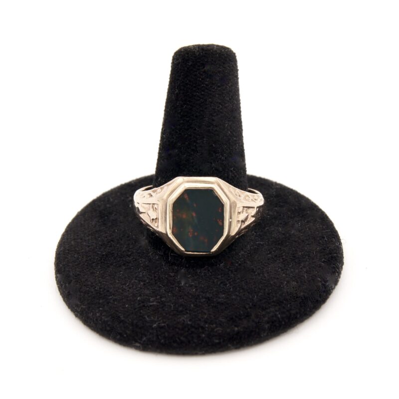 10kt Gold & Bloodstone Ring
