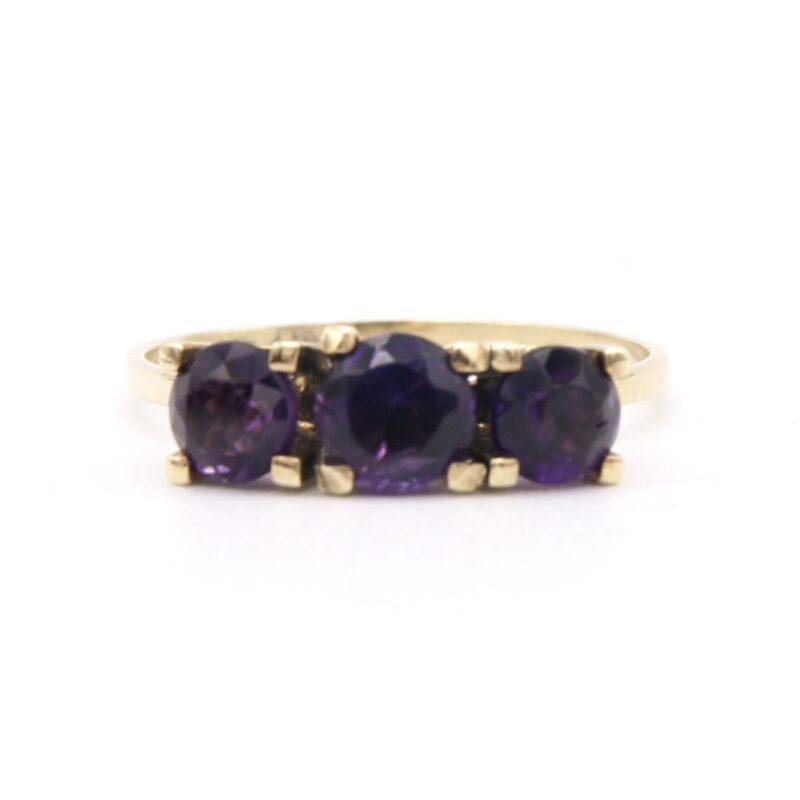 14kt Gold & Amethyst Ring