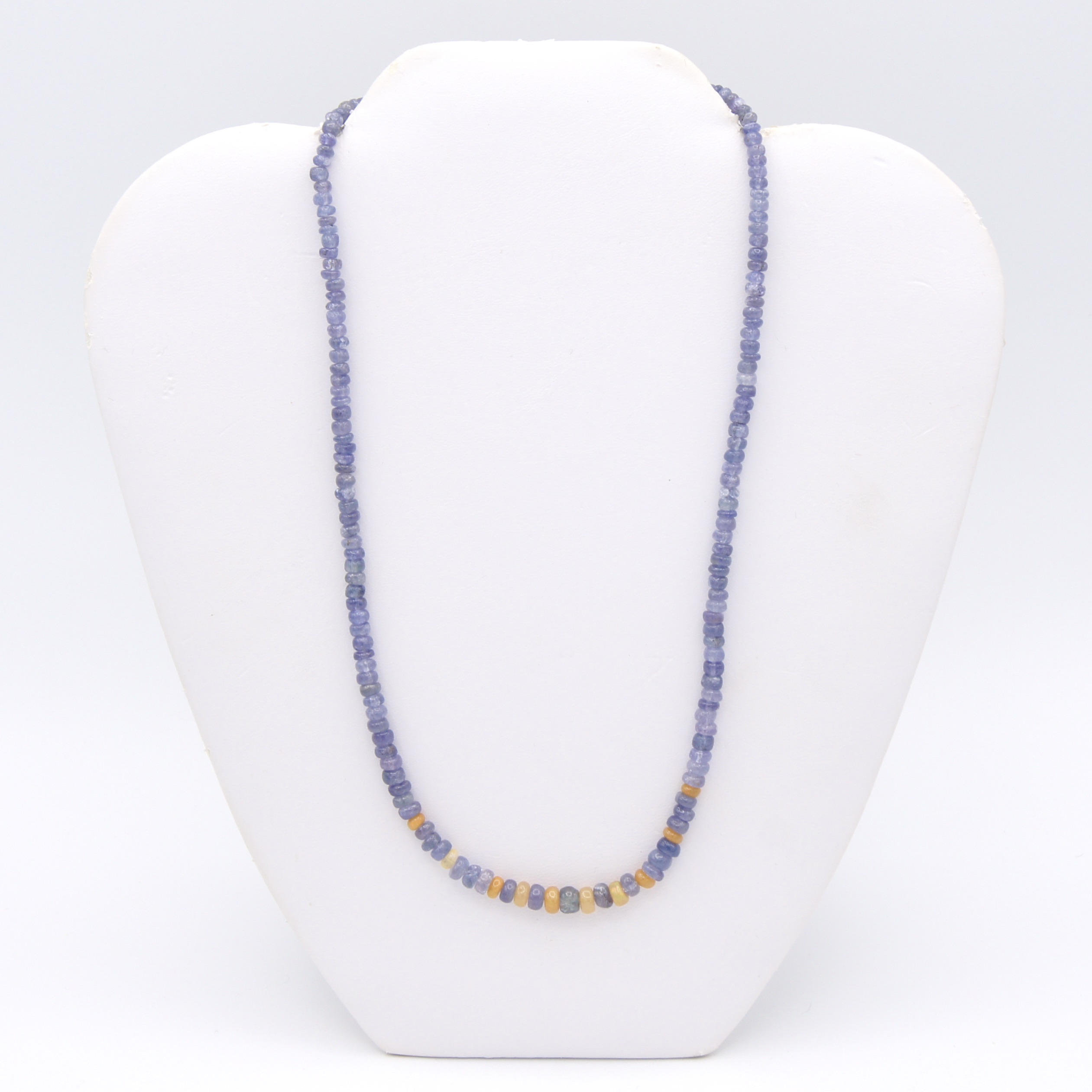 Opal & Tanzanite Bead Necklace