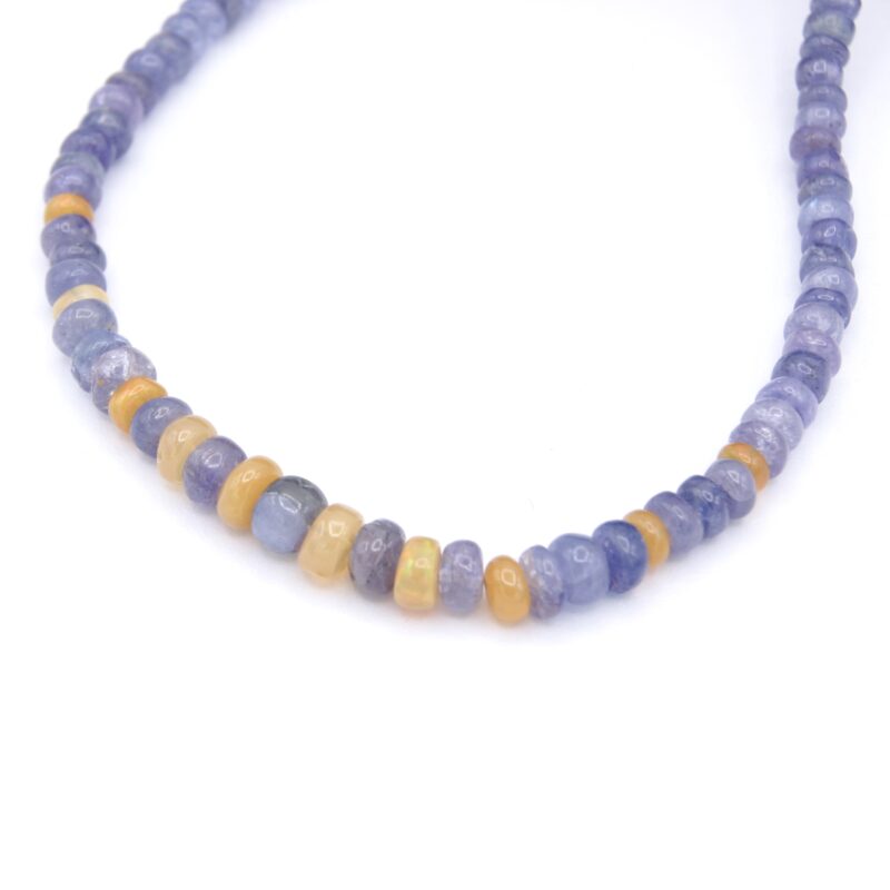 Opal & Tanzanite Bead Necklace