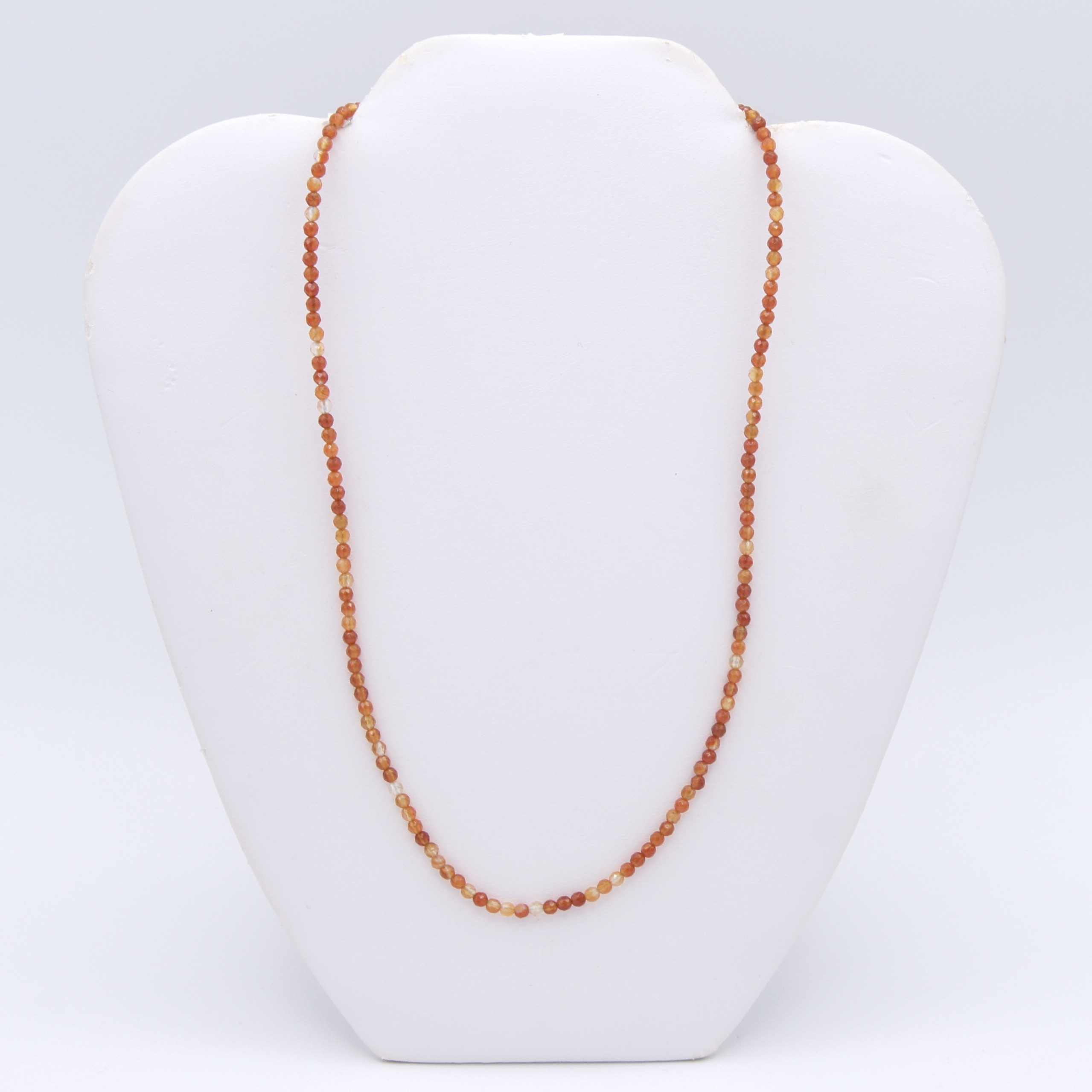 Carnelian Bead Necklace