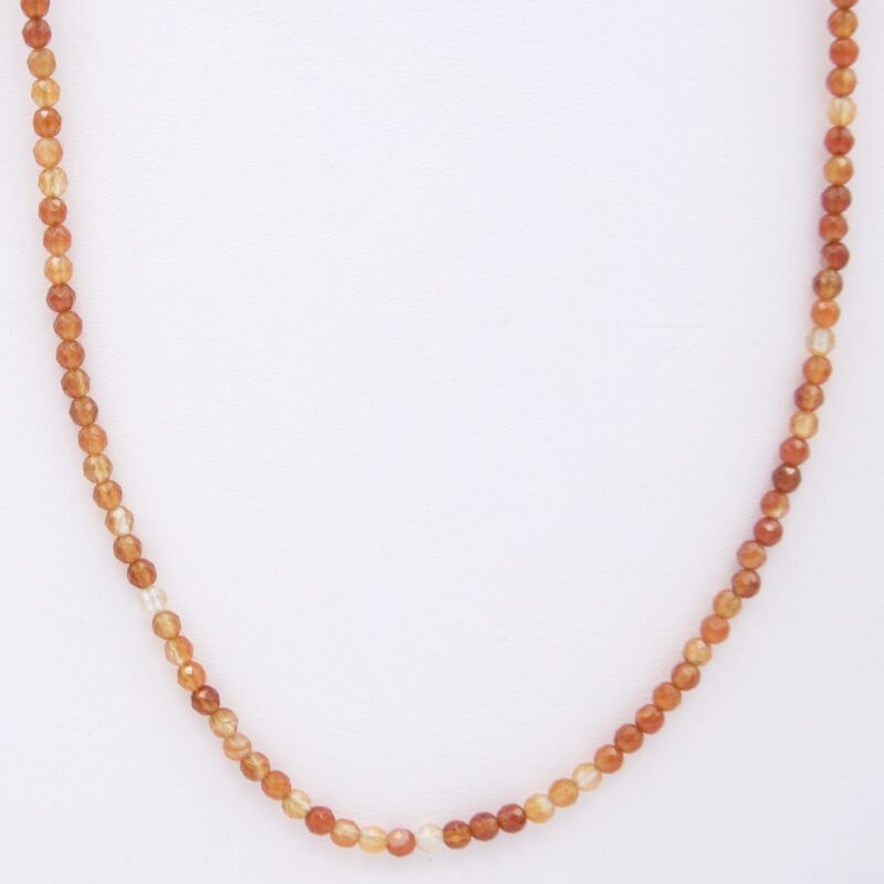Carnelian Bead Necklace