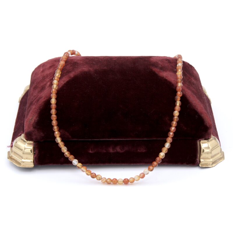 Carnelian Bead Necklace