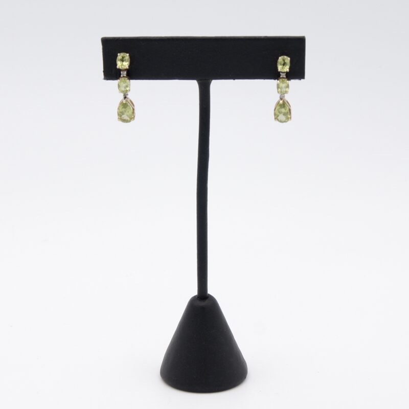 10kt Gold & Peridot Earrings