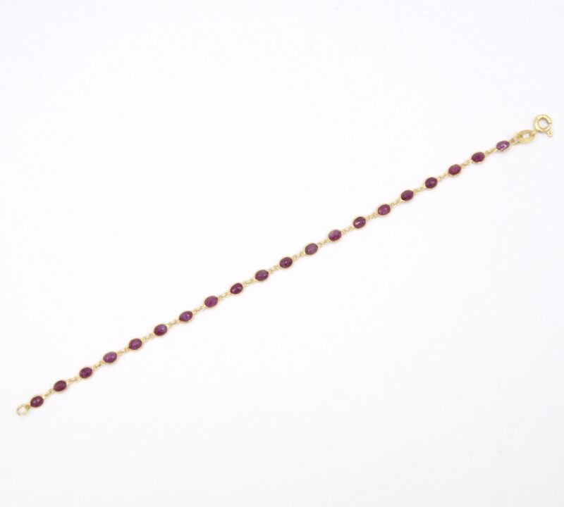 18kt Gold & Ruby Bracelet