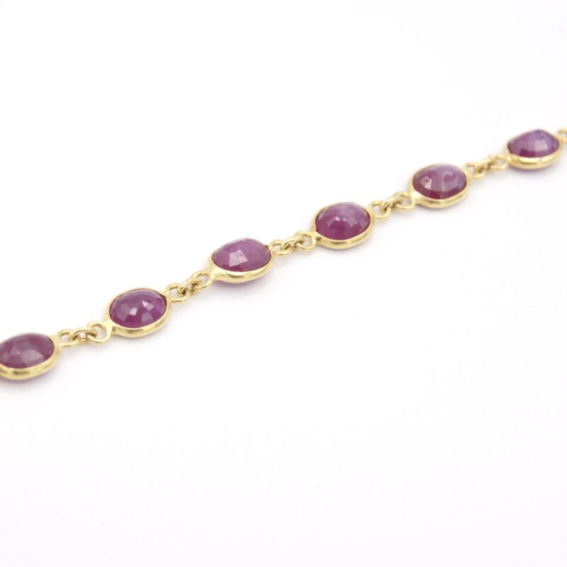 18kt Gold & Ruby Bracelet