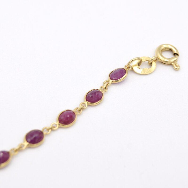 18kt Gold & Ruby Bracelet
