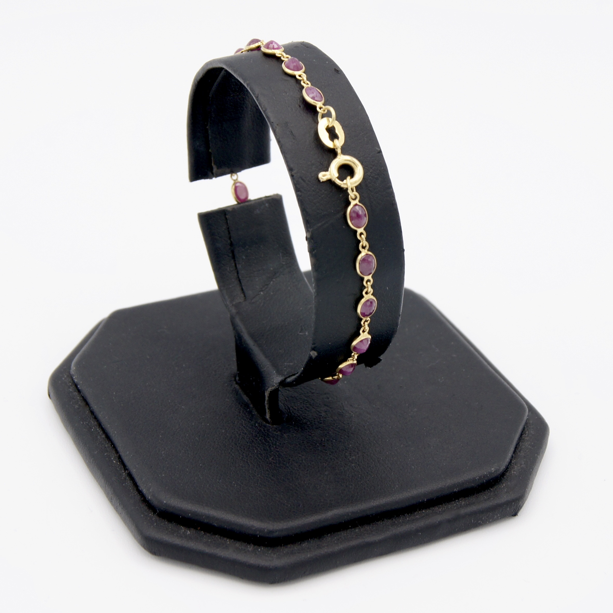 18kt Gold & Ruby Bracelet