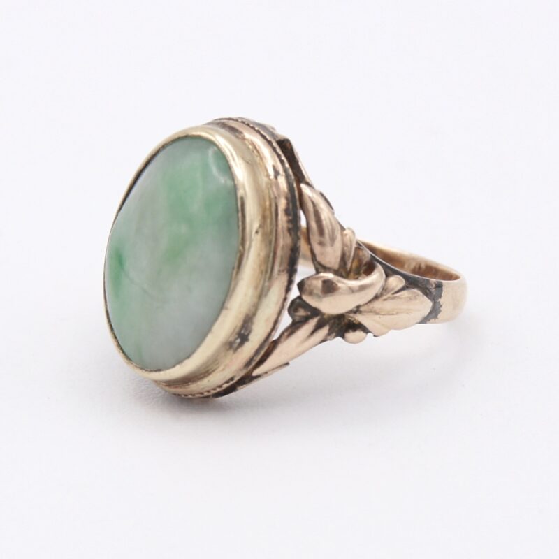 14kt Gold & Jade Ring