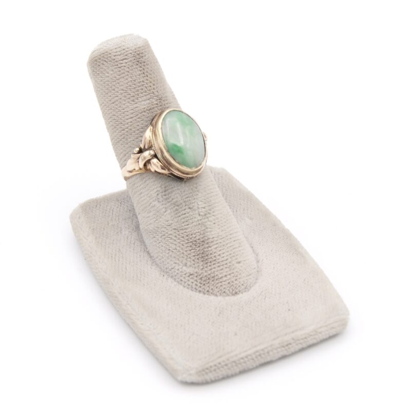 14kt Gold & Jade Ring