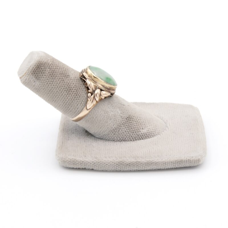 14kt Gold & Jade Ring