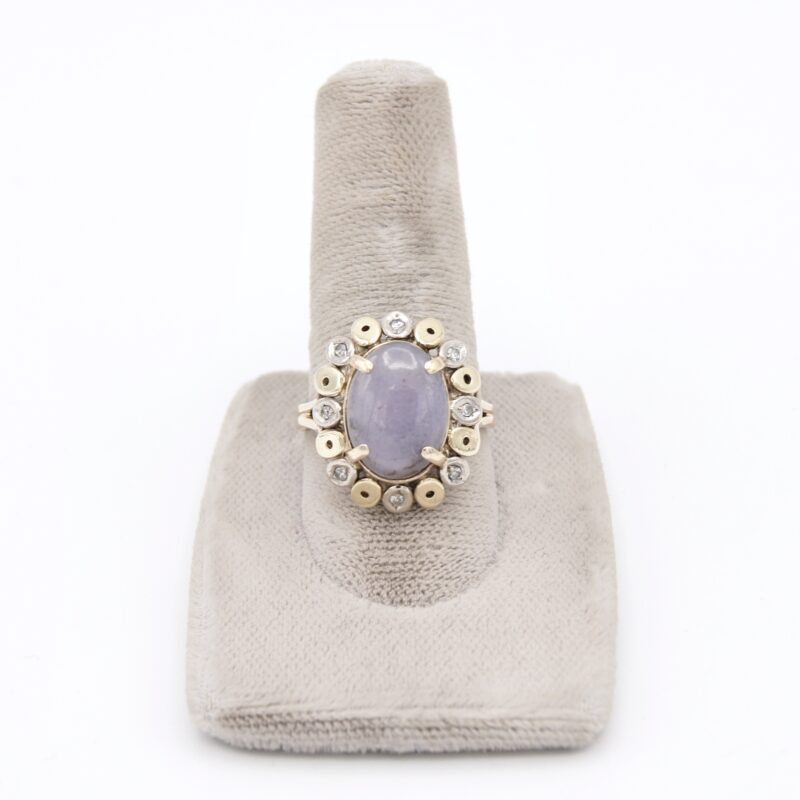14kt Lavender Jade Ring