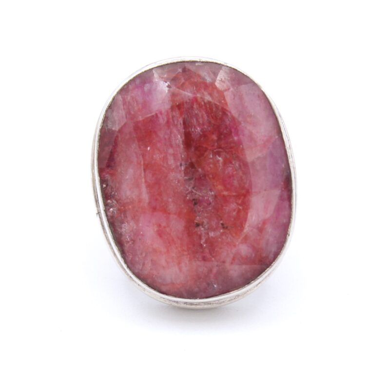 Silver & Ruby Ring