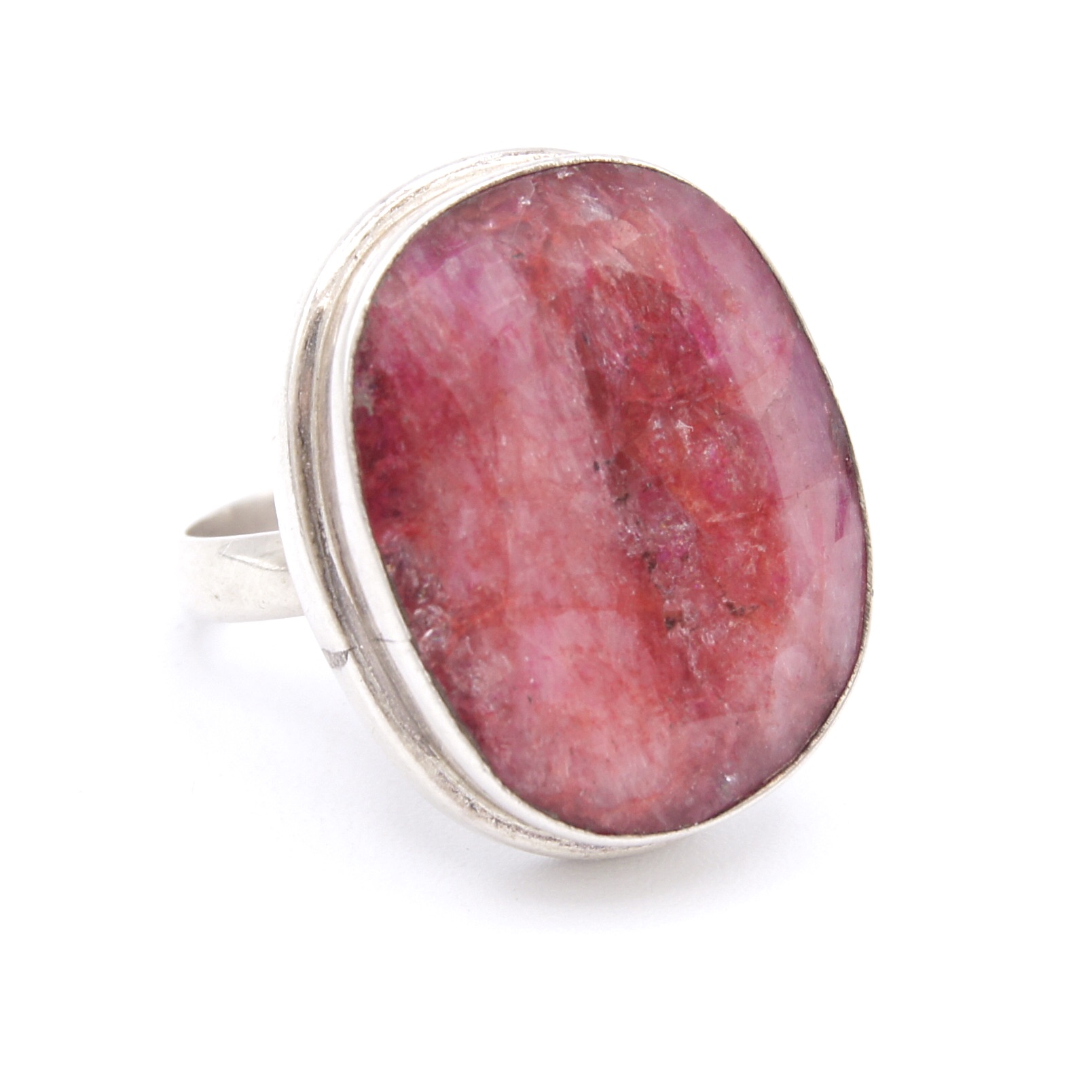 Silver & Ruby Ring