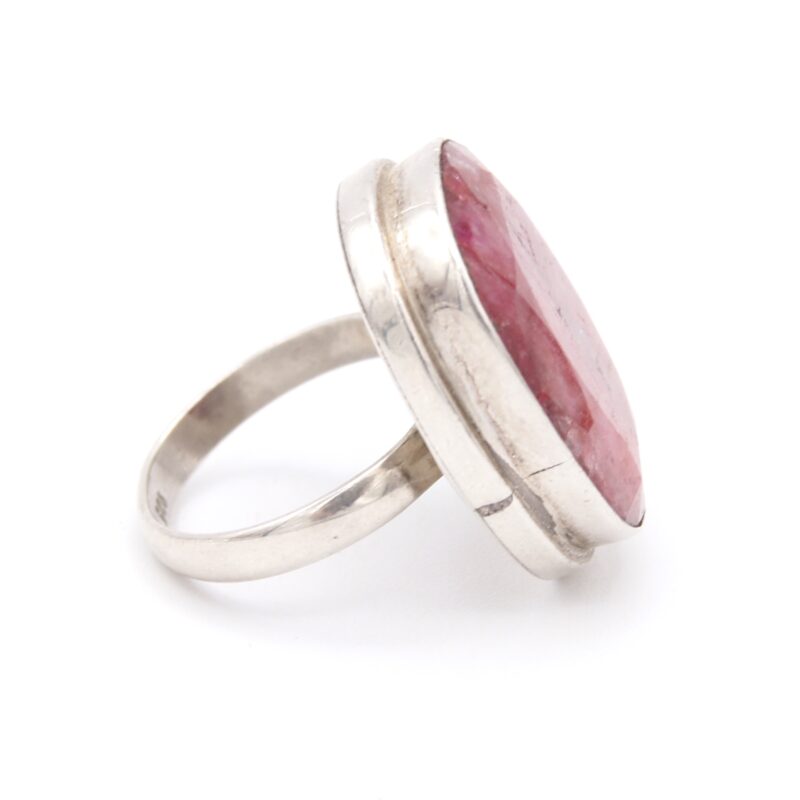Silver & Ruby Ring