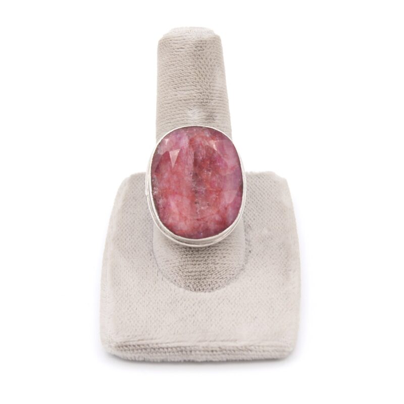 Silver & Ruby Ring