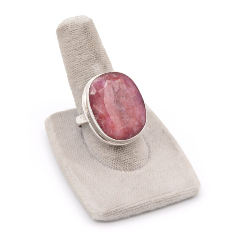 Silver & Ruby Ring