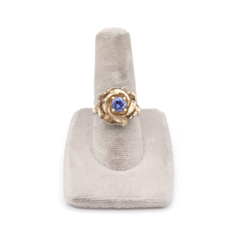 10kt Gold Flower Ring