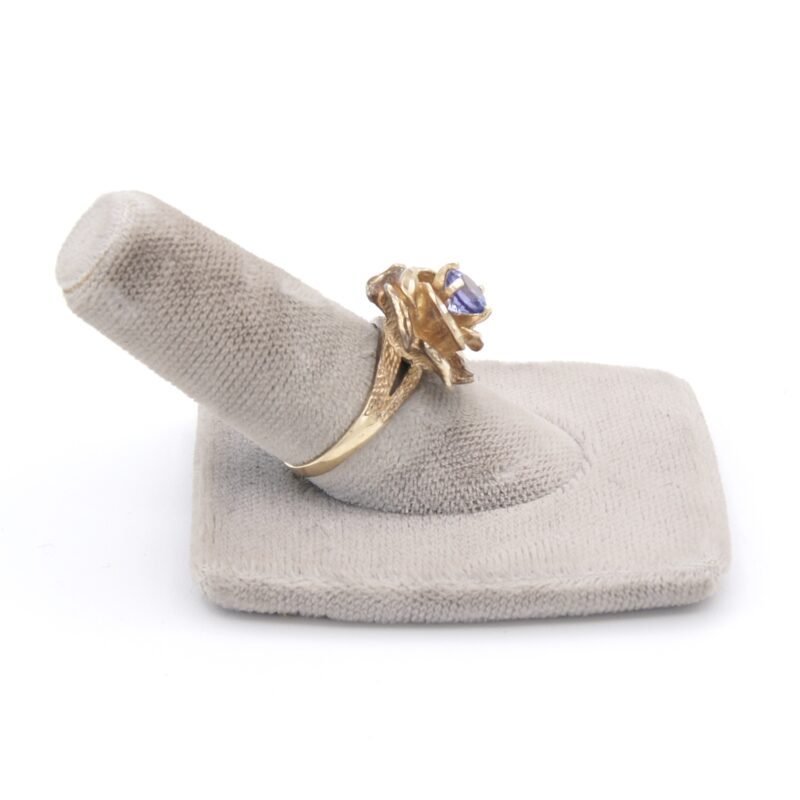 10kt Gold Flower Ring